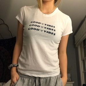 Good Vibes Brandy Melville T-shirt
